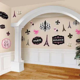 A Day In Paris Mega Value Card Cutouts