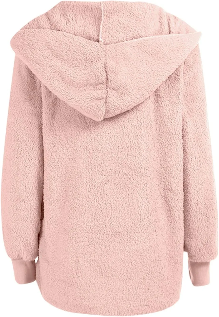 ChicCrate Women's Winter Coat 2025 Sherpa Fleece Shearling Trendy Jackets Warm Clothes Oversized Open Front Cardigan Outwear