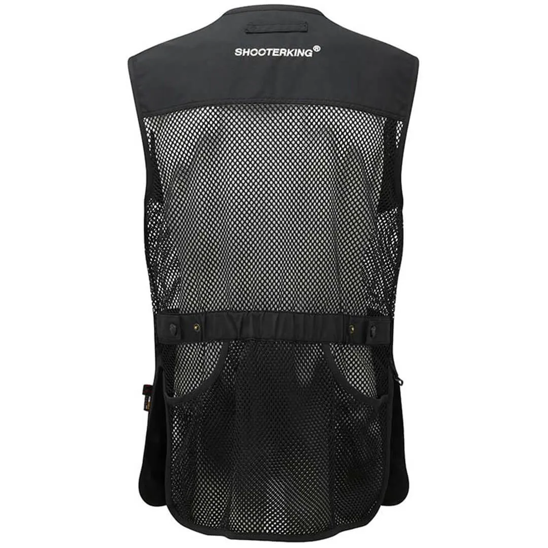 Clay Shooter Summer Vest - Black by Shooterking