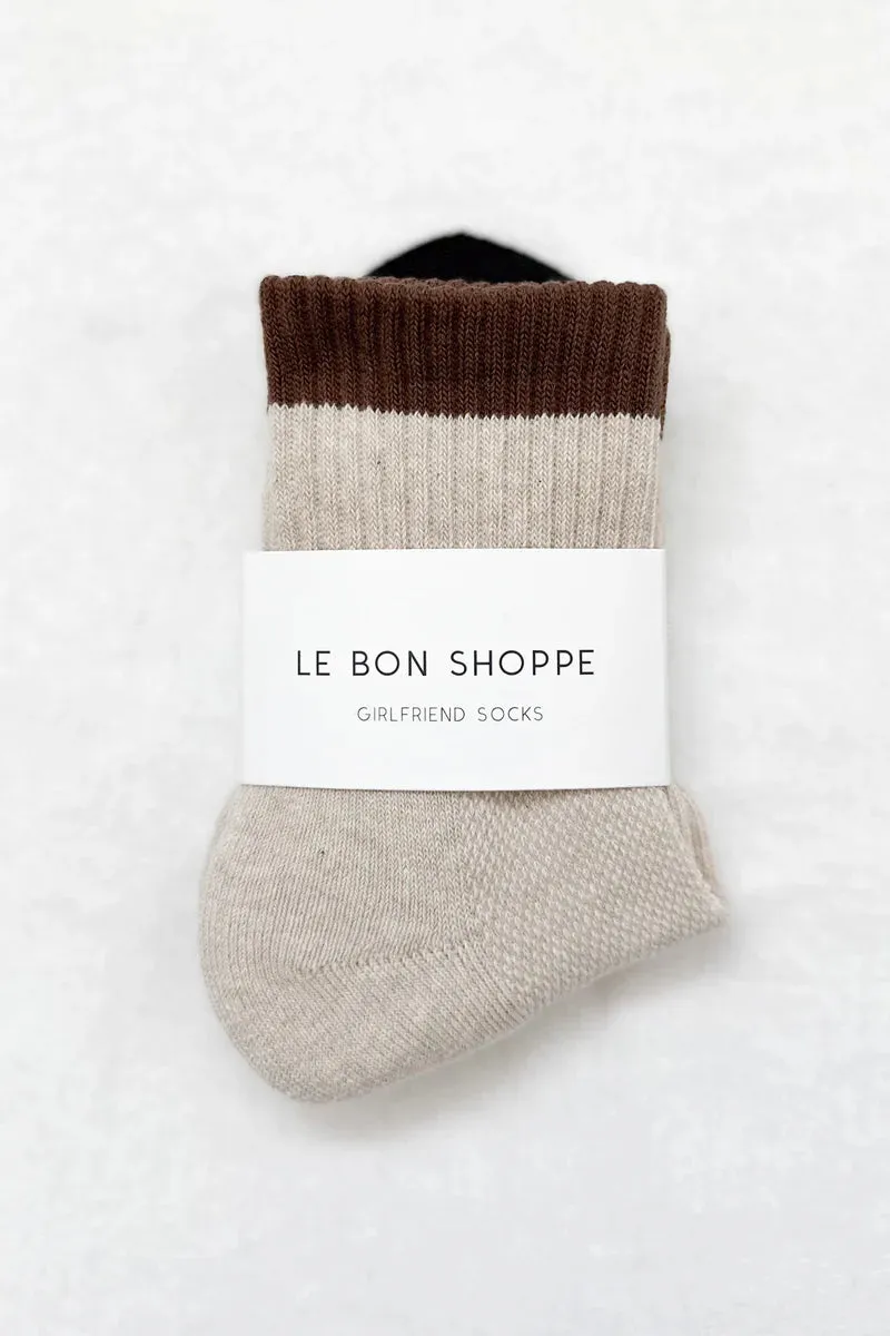 COLOR BLOCK GIRLFRIEND SOCKS