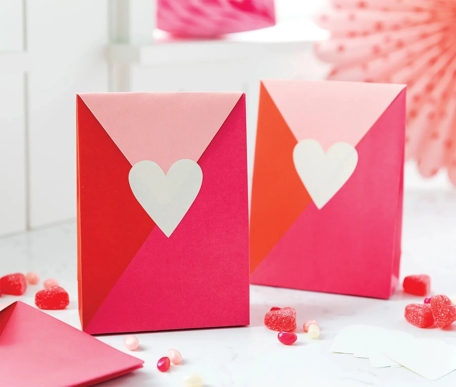 Color Block Treat Bags
