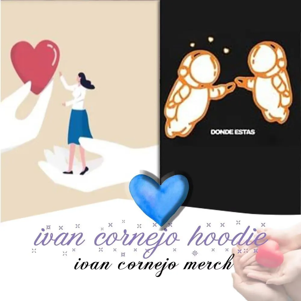 Ivan Printed Cornejo Hoodie for Women Men Casual Fashion Pullover Long Sleeve Graphic Sweatshirt