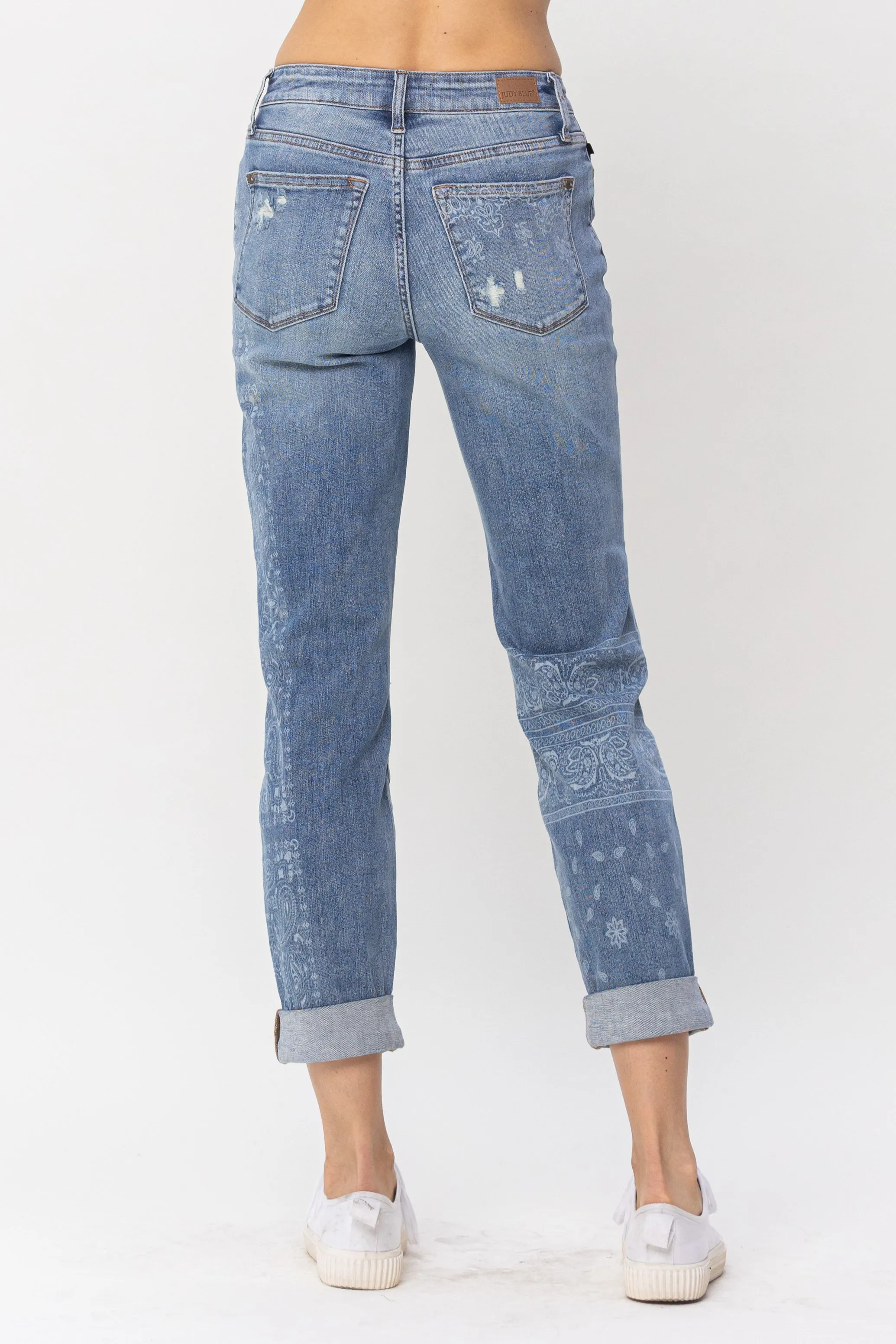 JB DESTROY & PAISLEY PRINT BF