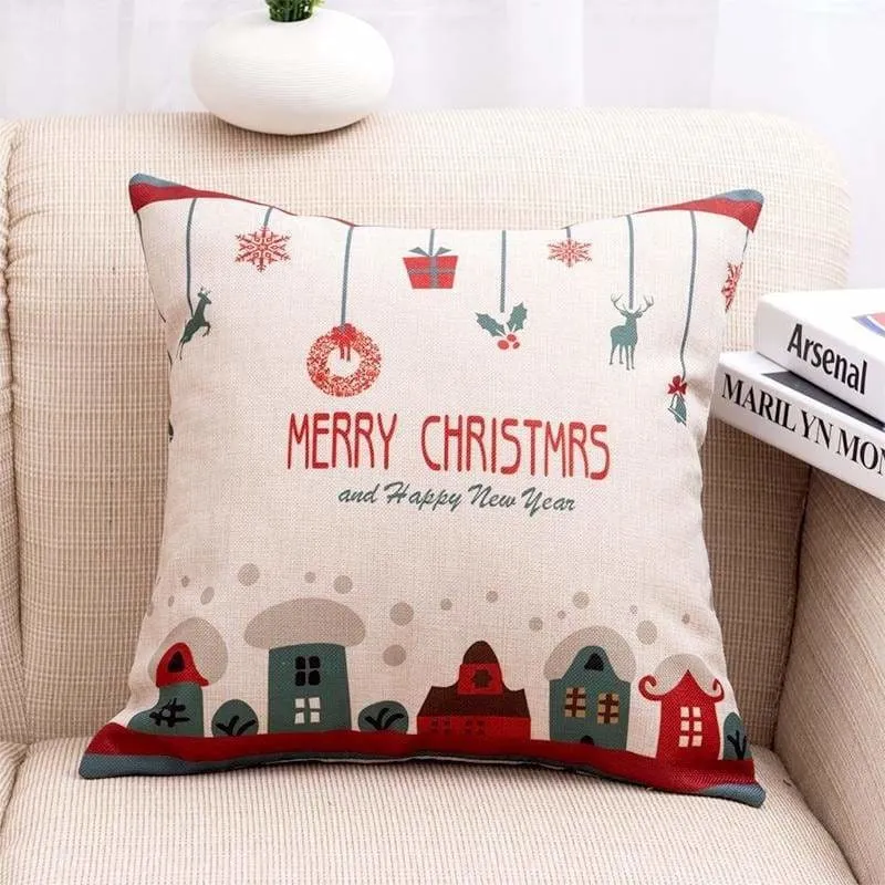 Linen Decorative Pillows Cover