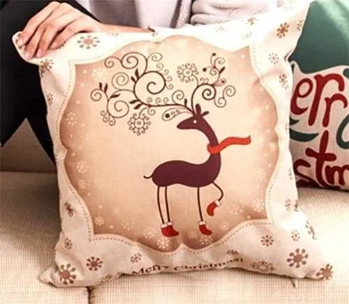 Linen Decorative Pillows Cover