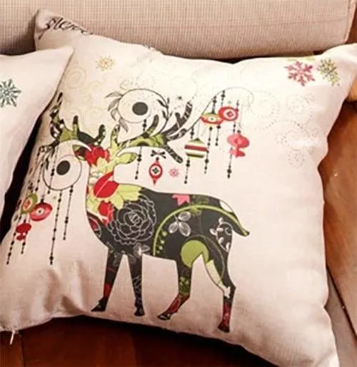 Linen Decorative Pillows Cover