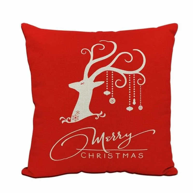 Linen Decorative Pillows Cover