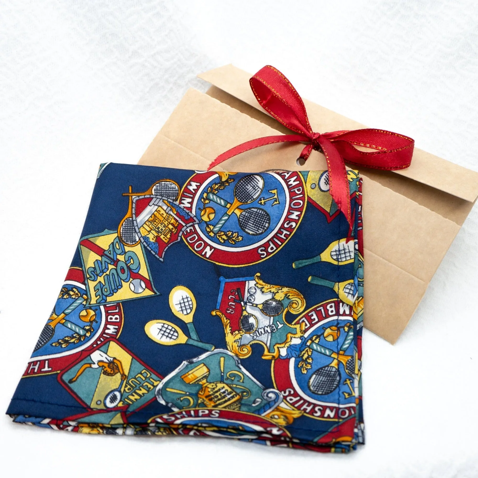 Pocket square "Tennis"