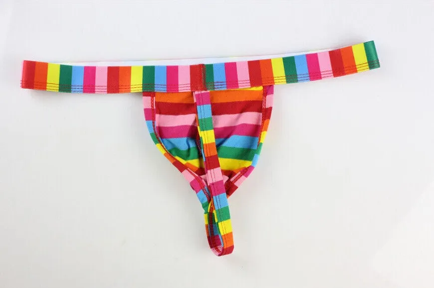 Rainbow Men's Thong - One Size