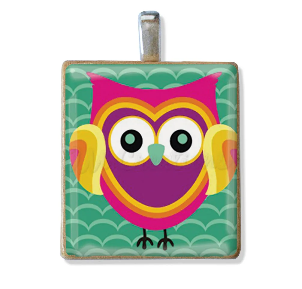 Retro, Funky Owl Designs