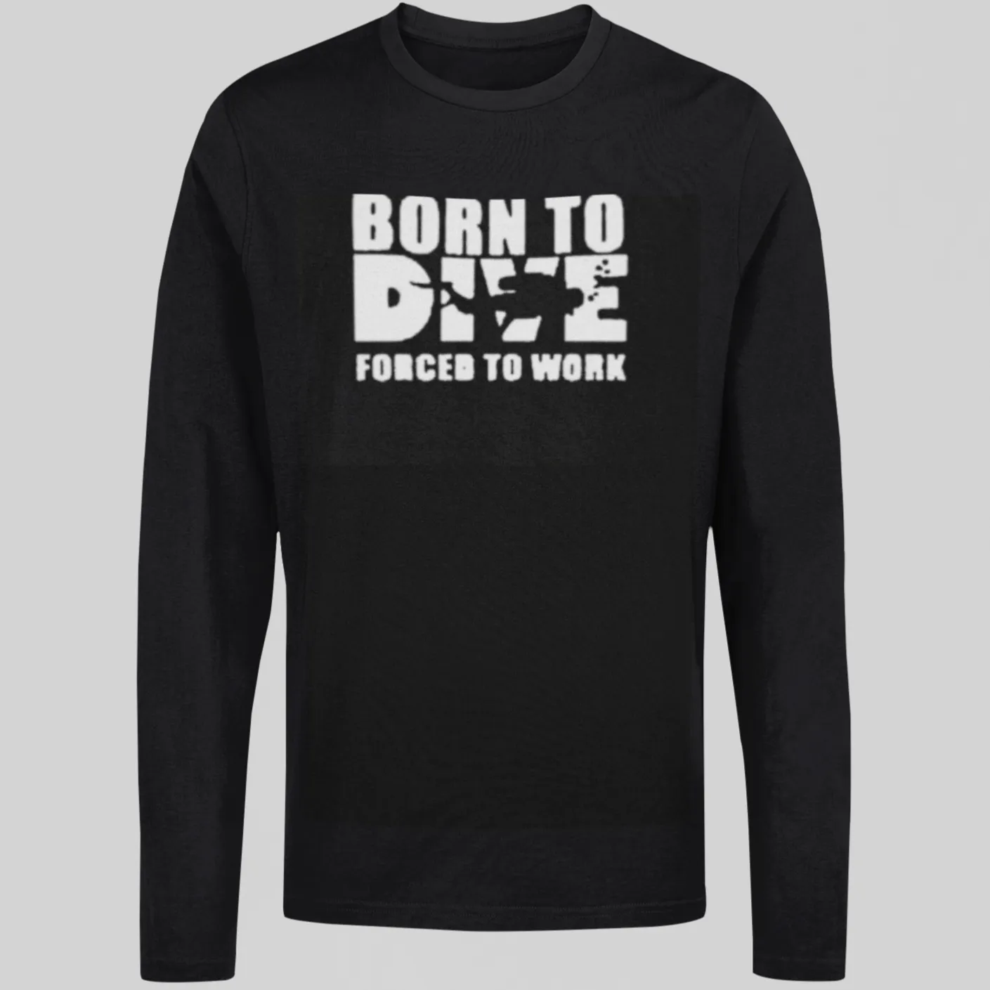 Scuba diving Sweatshirt for Men | Born to Dive, Forced to Work