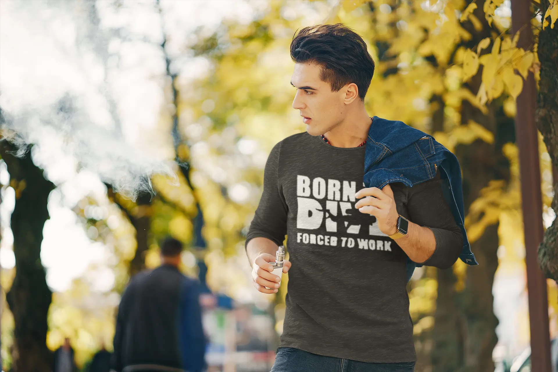 Scuba diving Sweatshirt for Men | Born to Dive, Forced to Work