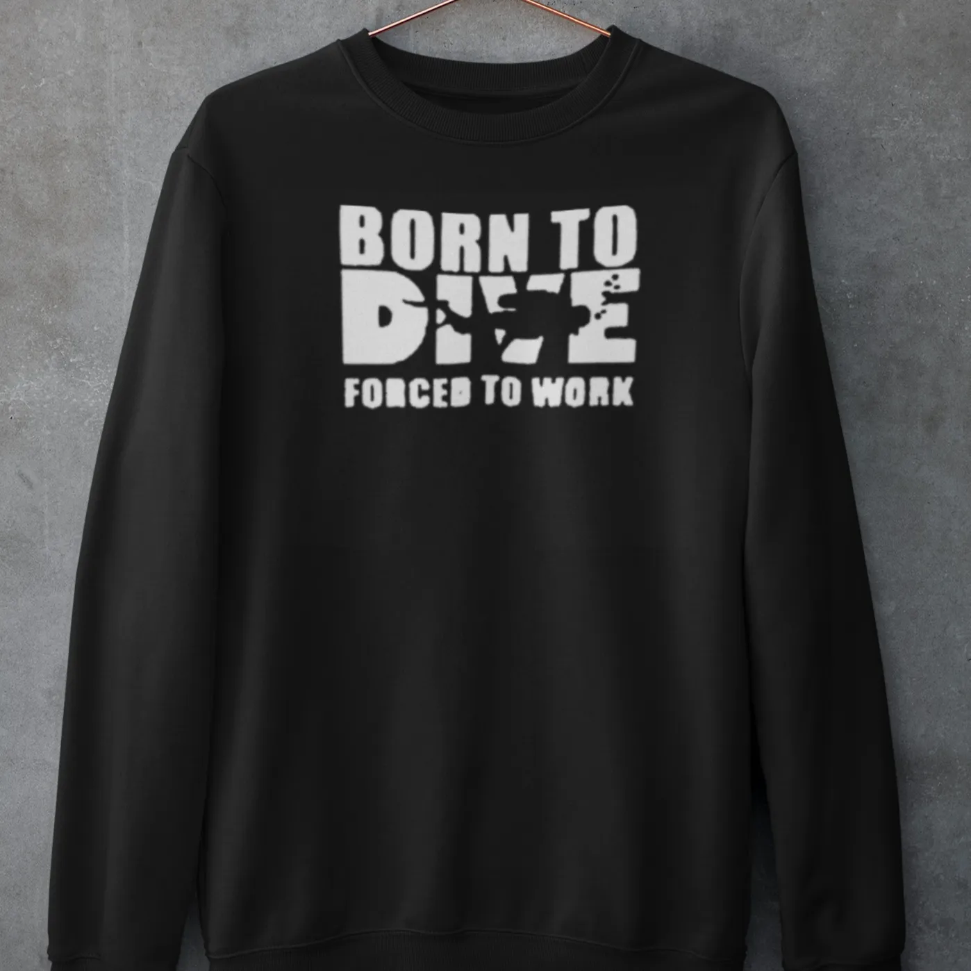 Scuba diving Sweatshirt for Men | Born to Dive, Forced to Work