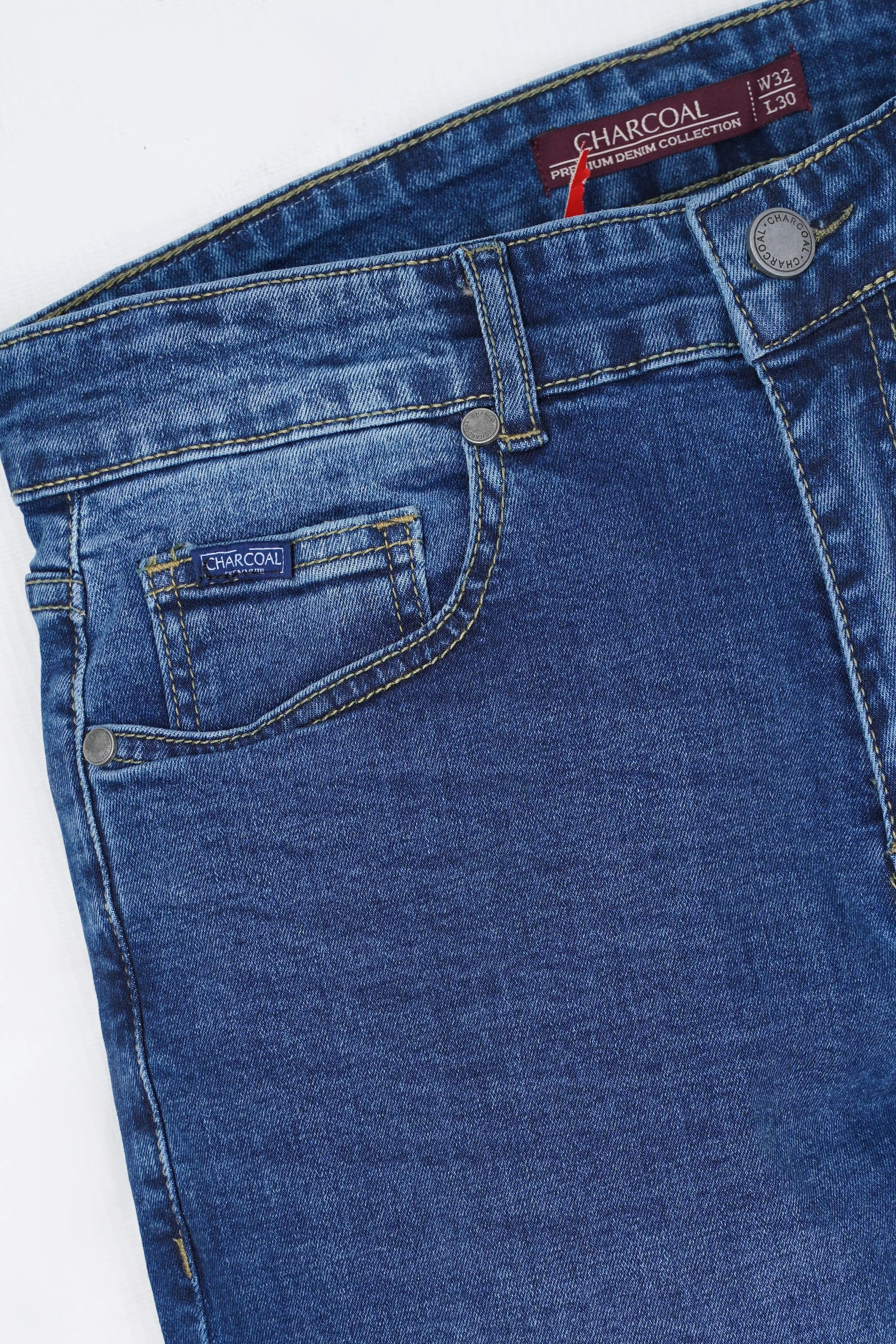Skinny Leg Jean Mid blue