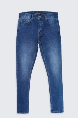 Skinny Leg Jean Mid blue