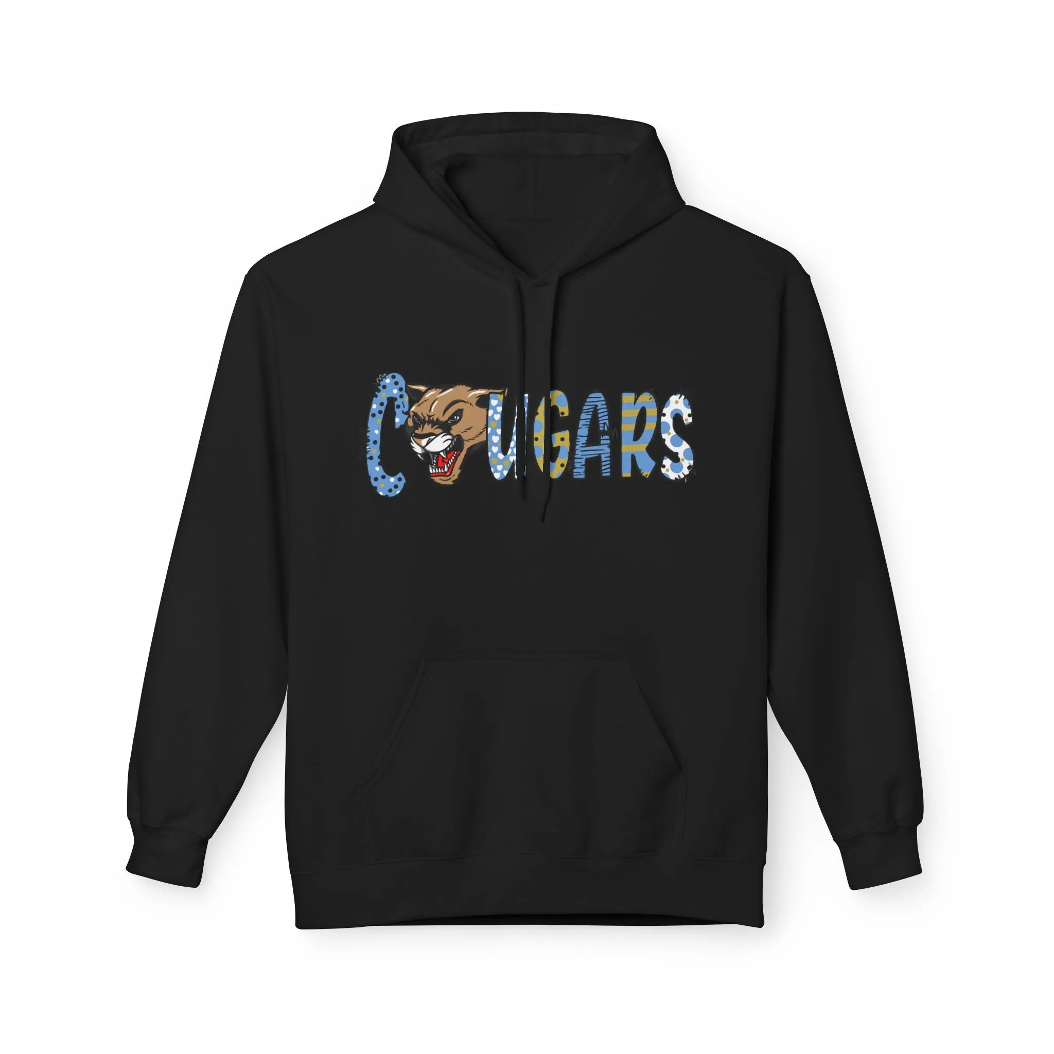 Unisex Midweight Softstyle Fleece Hoodie - Cougars 2