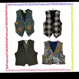 Vintage Beaded Waistcoat(RX-516)