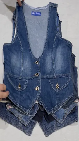 Y2K It Girl Denim Waiscoats 11 Pieces