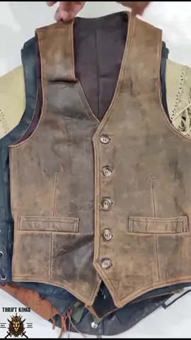 Y2k leather waistcoats