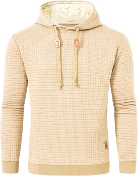 YuKaiChen Men's Casual Pullover Hoodies Long Sleeve Hooded Sweatshirts